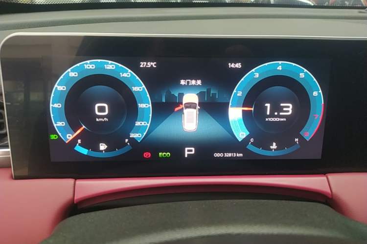 Used JETOUR X70 PLUS 2025 Champion Edition 1.5T DCT Champion PRO 7-Seater Instrument Cluster