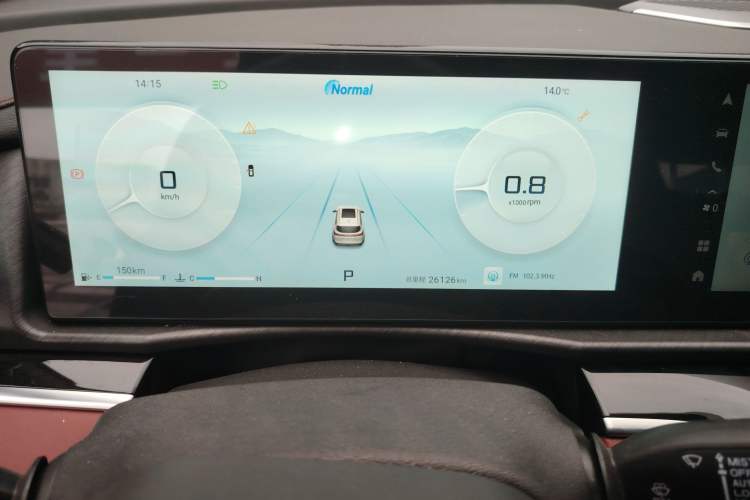 Used JETOUR X70 PLUS 2025 1.5T ZhiZhen Pailong Edition 7-Seater Instrument Cluster