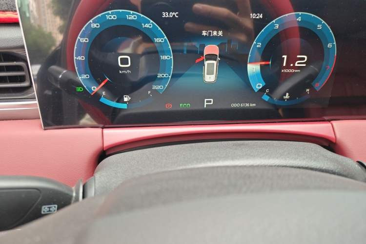 Used JETOUR X70 PLUS 2025 Champion Edition 1.5T DCT Champion PRO 5-Seater Instrument Cluster