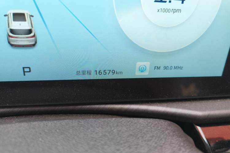 Used JETOUR X70 PLUS 2025 1.5T ZhiZhen Pailong Edition 5-Seater Odometer Close Up