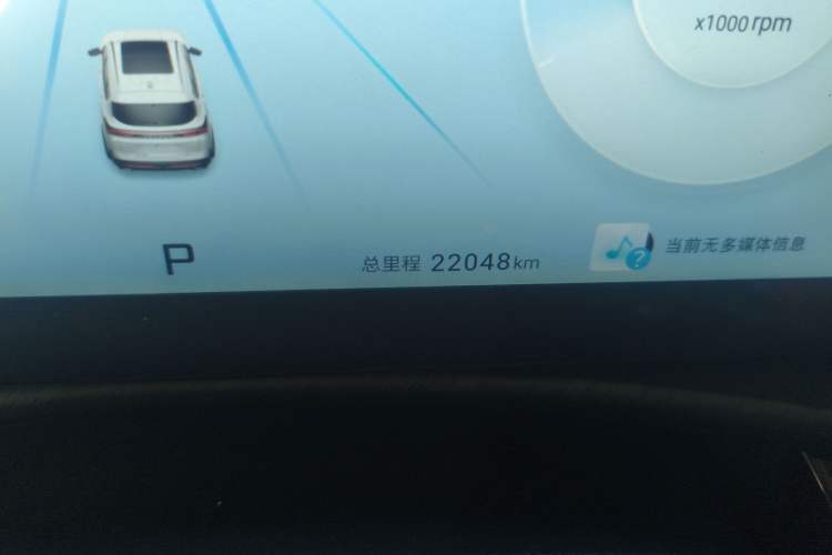 Used JETOUR X70 PLUS 2025 1.5T Luxury Dynamic Edition 7-Seater Odometer Close Up