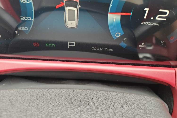 Used JETOUR X70 PLUS 2025 Champion Edition 1.5T DCT Champion PRO 5-Seater Odometer Close Up