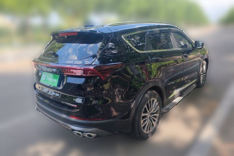 Used JETOUR X70 PLUS 2025 Champion Edition 1.5T DCT Champion PRO 5-Seater Rear Right 45 Deg