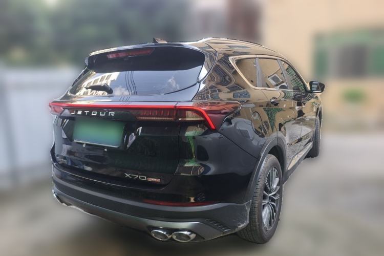 Used JETOUR X70 PLUS 2025 Champion Edition 1.5T DCT Champion PRO 5-Seater Rear Right 45 Deg