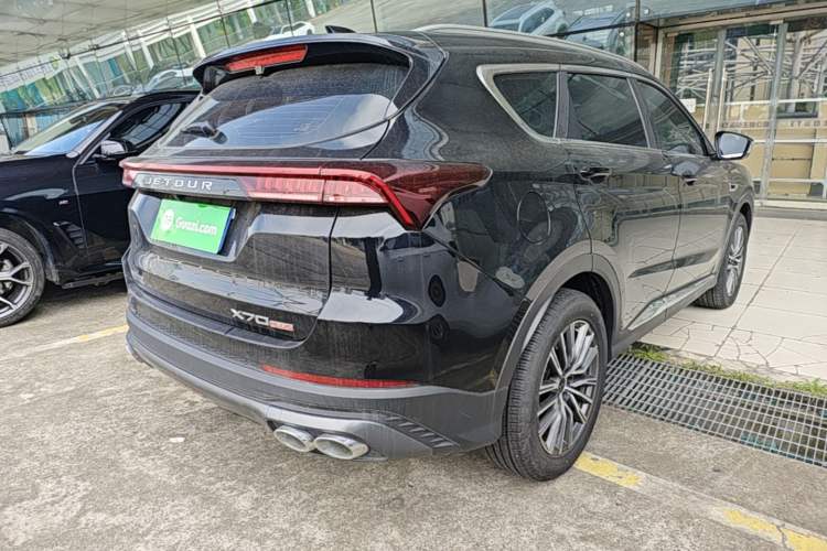 Used JETOUR X70 PLUS 2025 Champion Edition 1.5T DCT Champion PRO 5-Seater Rear Right 45 Deg