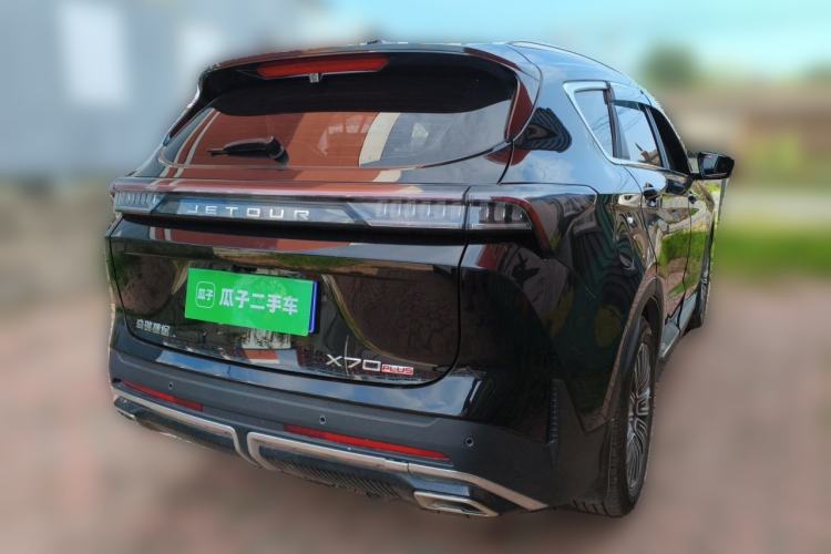 Used JETOUR X70 PLUS 2025 1.5T ZhiZhen Pailong Edition 5-Seater Rear Right 45 Deg