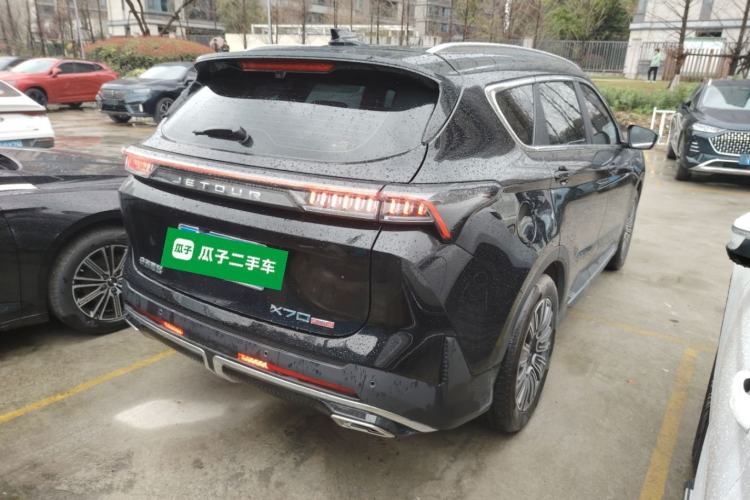 Used JETOUR X70 PLUS 2025 1.5T ZhiZhen Pailong Edition 7-Seater Rear Right 45 Deg