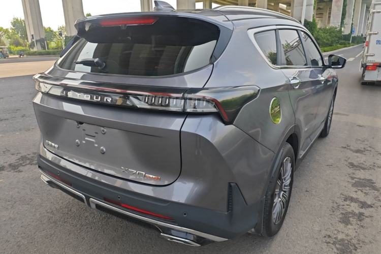 Used JETOUR X70 PLUS 2025 1.5T Luxury Edition 7-Seater Rear Right 45 Deg