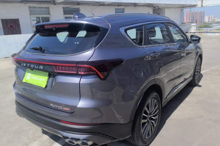 Used JETOUR X70 PLUS 2025 Champion Edition 1.5T DCT Champion MAX 5-seater Rear Right 45 Deg