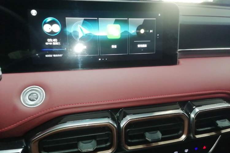Used JETOUR X70 PLUS 2025 Champion Edition 1.5T DCT Champion PRO 7-Seater Audio And AC Panel