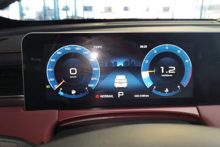 Used JETOUR X70 PLUS 2025 1.5T CVT Flagship PRO 5-Seater Instrument Cluster