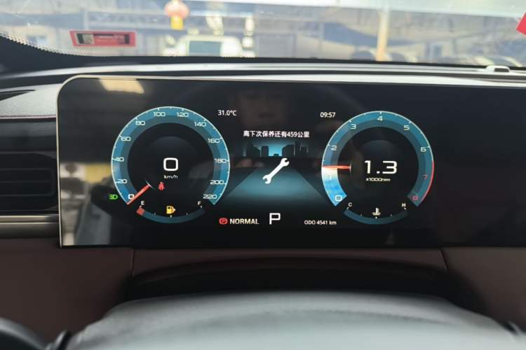 Used JETOUR X70 PLUS 2025 1.5T CVT Flagship PRO 5-Seater Instrument Cluster