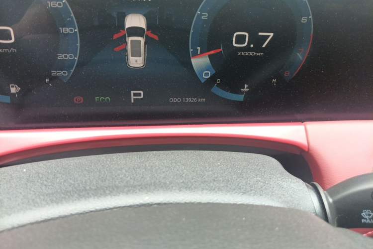 Used JETOUR X70 PLUS 2025 Champion Edition 1.5T DCT Champion MAX 5-seater Odometer Close Up