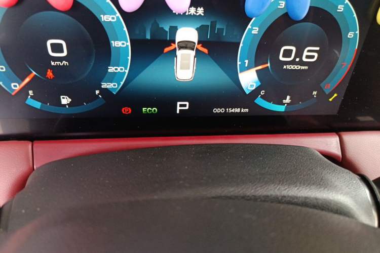Used JETOUR X70 PLUS 2025 Champion Edition 1.5T DCT Champion PRO 5-Seater Odometer Close Up