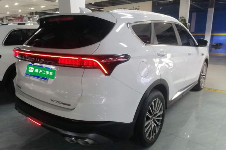 Used JETOUR X70 PLUS 2025 Champion Edition 1.5T DCT Champion PRO 7-Seater Rear Right 45 Deg
