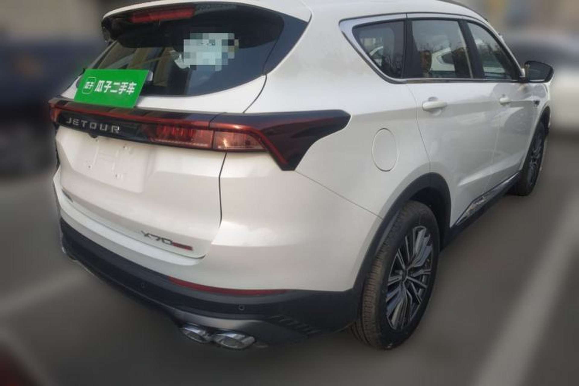 Used JETOUR X70 PLUS 2025 Champion Edition 1.5T DCT Champion MAX+ 5-seater Rear Right 45 Deg