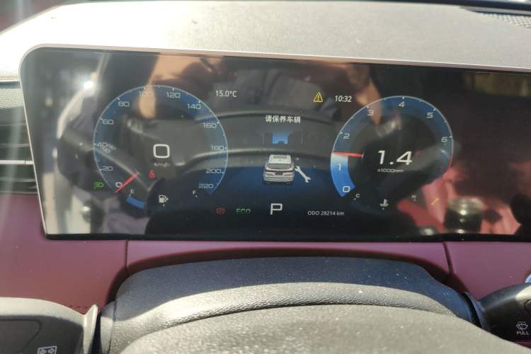Used JETOUR X70 PRO 2023 1.5T DCT Comfort Edition 5 Seats Instrument Cluster