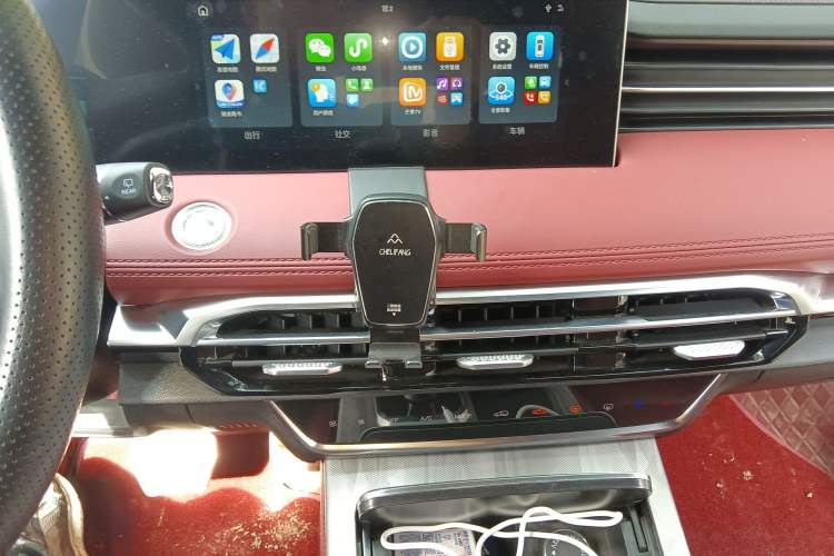 Used JETOUR X70 PRO 2023 1.6T DCT Enjoy PRO 5-Seater Audio And AC Panel