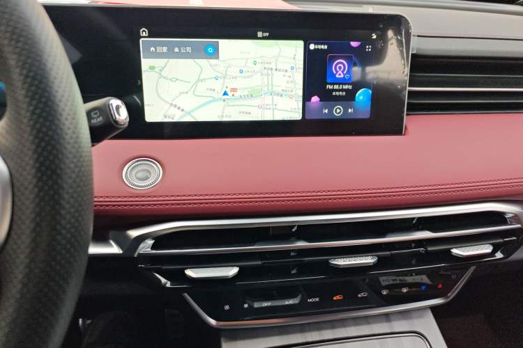 Used JETOUR X70 PRO 2023 1.6T DCT Enjoy PRO 5-Seater Audio And AC Panel