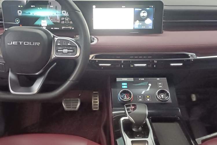 Used JETOUR X70 PRO 2023 1.6T DCT Enjoy MAX 5-seater Audio And AC Panel