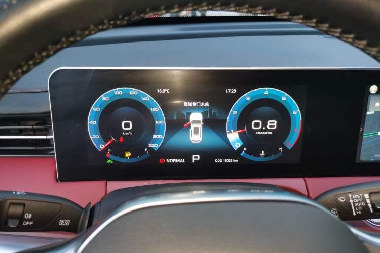 Used JETOUR X70 PRO 2023 1.6T DCT Enjoy PRO 5-Seater Instrument Cluster