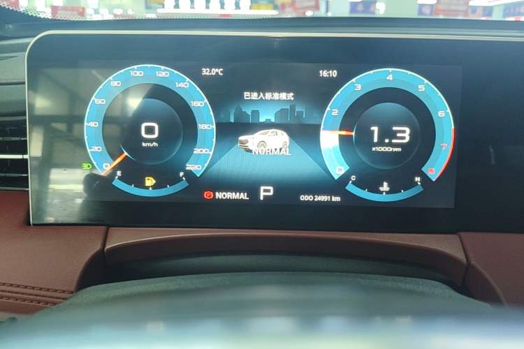 Used JETOUR X70 PRO 2023 1.6T DCT Enjoy PRO 7-Seater Instrument Cluster