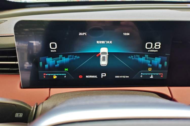 Used JETOUR X70 PRO 2023 1.6T DCT Enjoy PRO 5-Seater Instrument Cluster