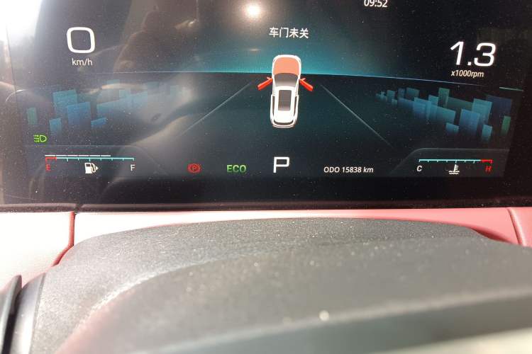 Used JETOUR X70 PRO 2023 1.6T DCT Enjoy PRO 5-Seater Odometer Close Up