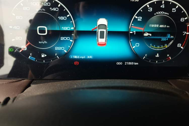 Used JETOUR X70 PRO 2023 1.6T Manual Enjoyment Model 5 Seats Odometer Close Up