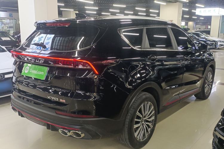 Used JETOUR X70 PRO 2023 1.6T DCT Enjoy PRO 5-Seater Rear Right 45 Deg