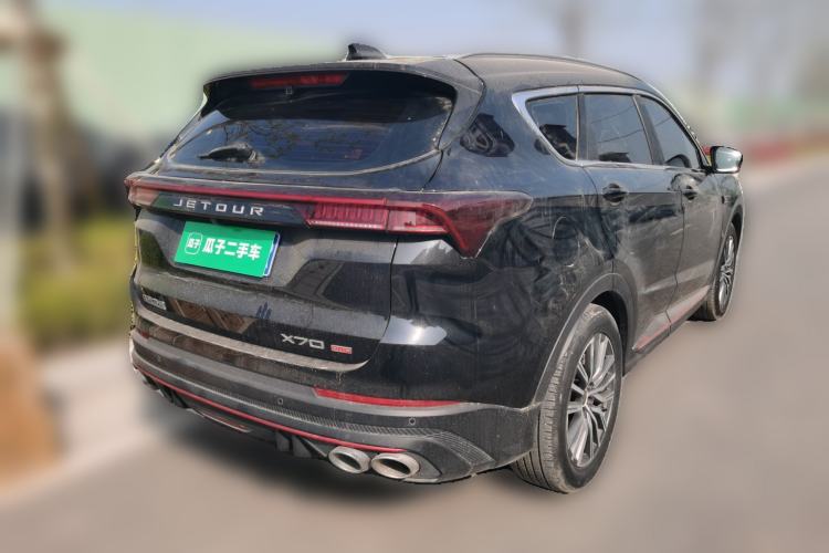 Used JETOUR X70 PRO 2023 1.6T DCT Enjoy PRO 7-Seater Rear Right 45 Deg