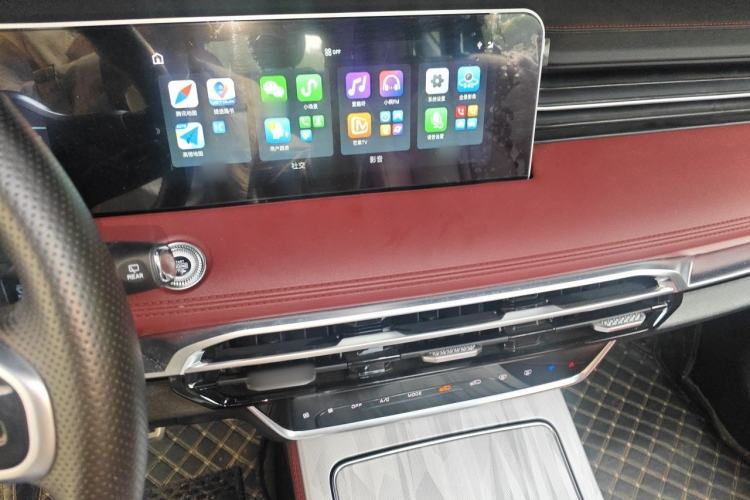 Used JETOUR X70 PRO 2023 1.5T DCT Comfort Edition 7-Seater Audio And AC Panel