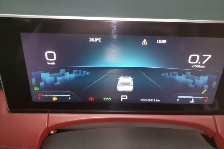 Used JETOUR X70 PRO 2023 1.5T DCT Comfort Edition 5 Seats Instrument Cluster