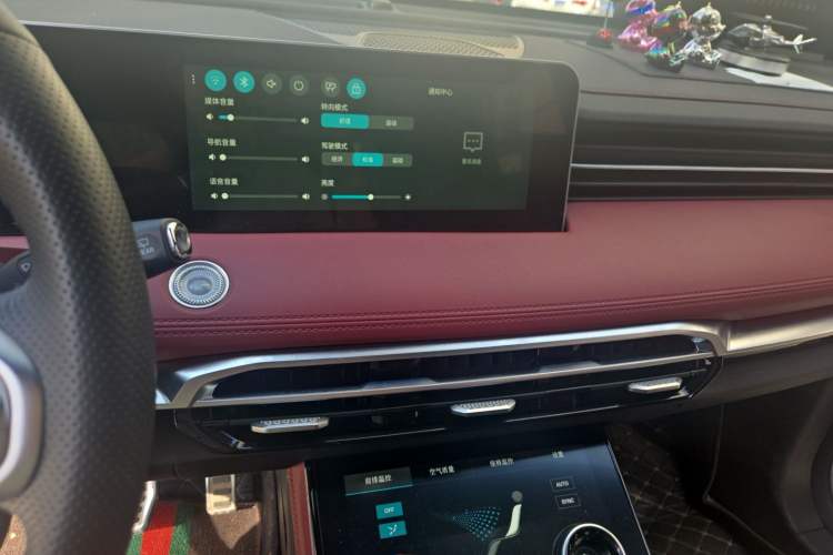 Used JETOUR X70 PRO 2023 1.6T DCT Enjoy PRO+ 5-Seater Audio And AC Panel