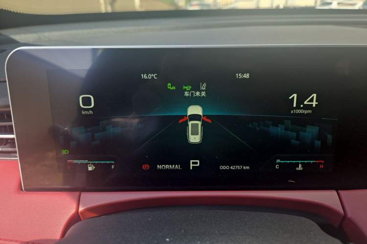 Used JETOUR X70 PRO 2023 1.6T DCT Enjoy PRO+ 5-Seater Instrument Cluster