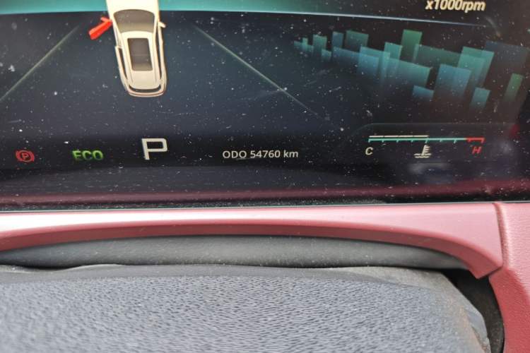 Used JETOUR X70 PRO 2023 1.6T DCT Enjoy PRO 7-Seater Odometer Close Up