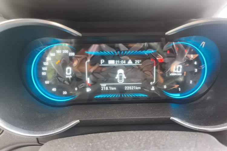 Used JETOUR X70M 2020 Revised Version 1.5T DCT Companion Edition 6 Seats Instrument Cluster