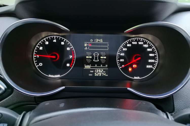 Used JETOUR X70M 2020 Revised Version 1.5T Manual - Travel Companion Type 6 Seats Instrument Cluster