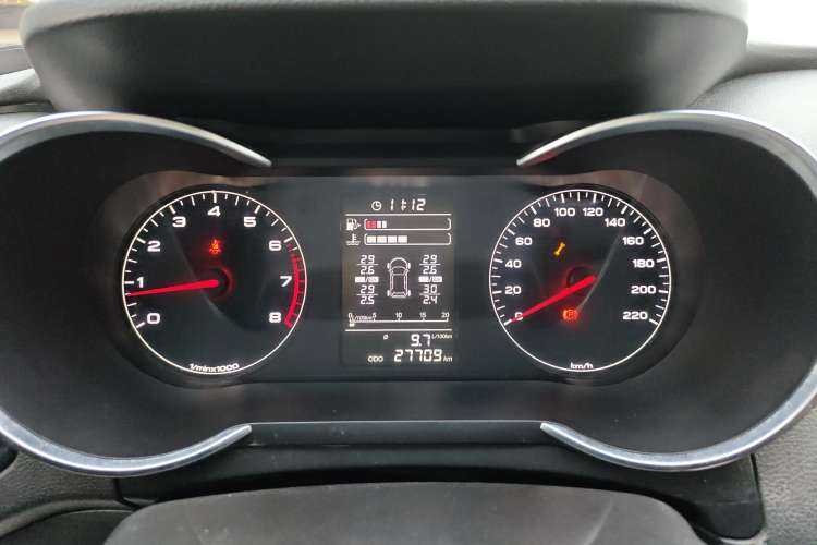 Used JETOUR X70M 2020 Revised 1.5T Manual Partner Version 5-Seater Instrument Cluster