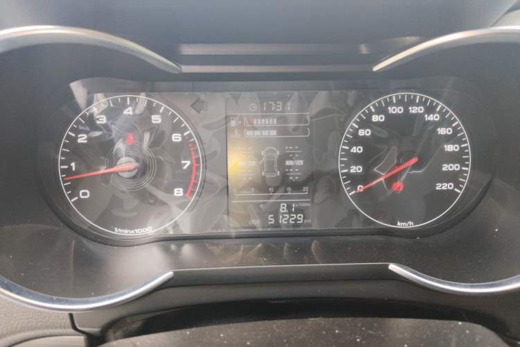 Used JETOUR X70M 2020 Revised 1.5T Manual Partner Version 5-Seater Instrument Cluster