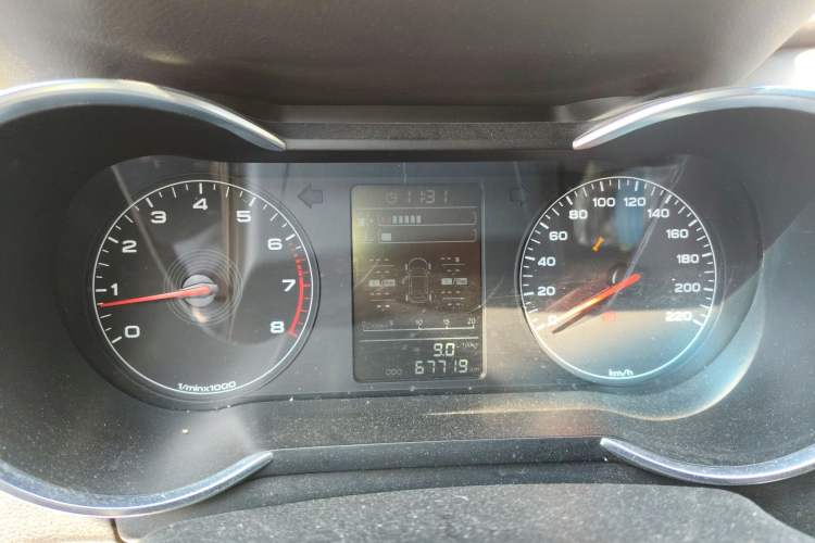 Used JETOUR X70M 2020 Revised 1.5T Manual Travel Companion Version 5 Seats Instrument Cluster