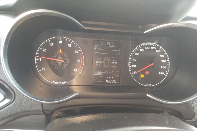 Used JETOUR X70M 2020 1.5T Manual Travel Companion Model Instrument Cluster