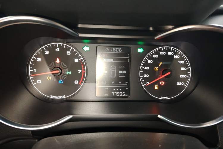 Used JETOUR X70M 2020 Revised 1.5T Manual Travel Companion Version 5 Seats Instrument Cluster