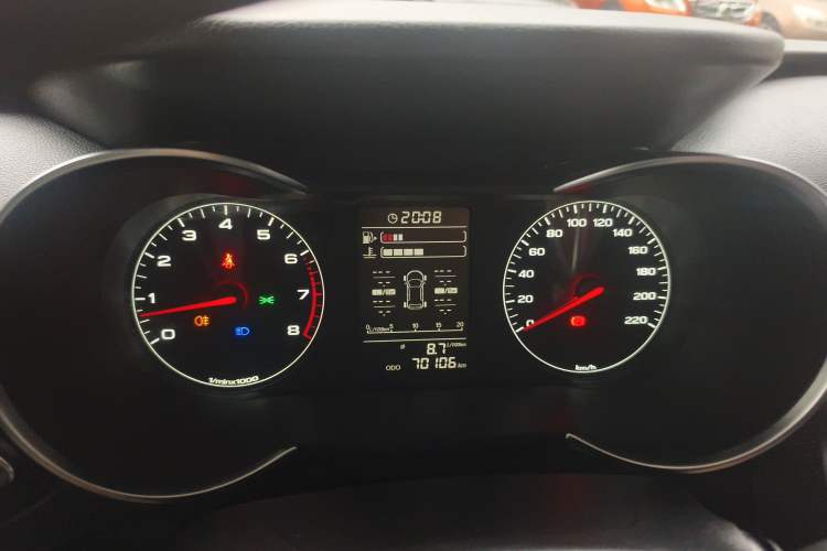 Used JETOUR X70M 2020 1.5T Manual Partner Model Instrument Cluster