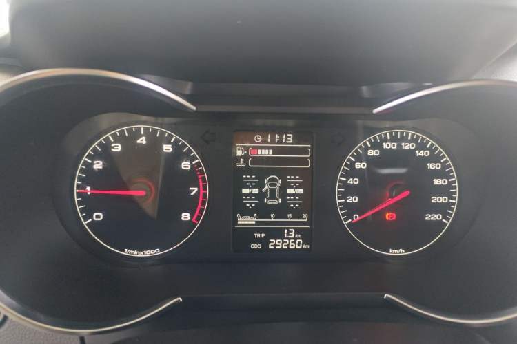 Used JETOUR X70M 2020 Revised Version 1.5T Manual - Travel Companion Type 6 Seats Instrument Cluster