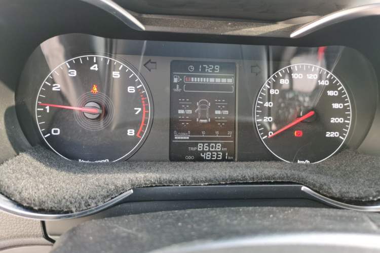 Used JETOUR X70M 2020 Revised Version 1.5T Manual - Travel Companion Type 6 Seats Instrument Cluster
