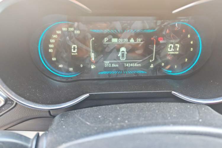 Used JETOUR X70M 2020 1.5T DCT Companion Version Odometer Close Up