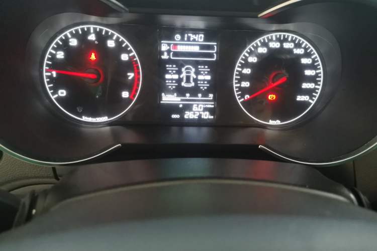 Used JETOUR X70M 2020 Revised 1.5T Manual Travel Companion Version 5 Seats Odometer Close Up