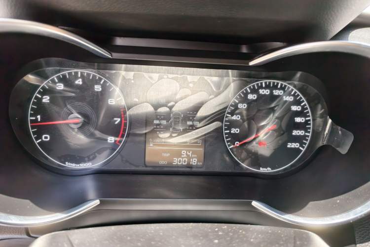 Used JETOUR X70M 2020 Revised 1.5T Manual Partner Version 5-Seater Odometer Close Up