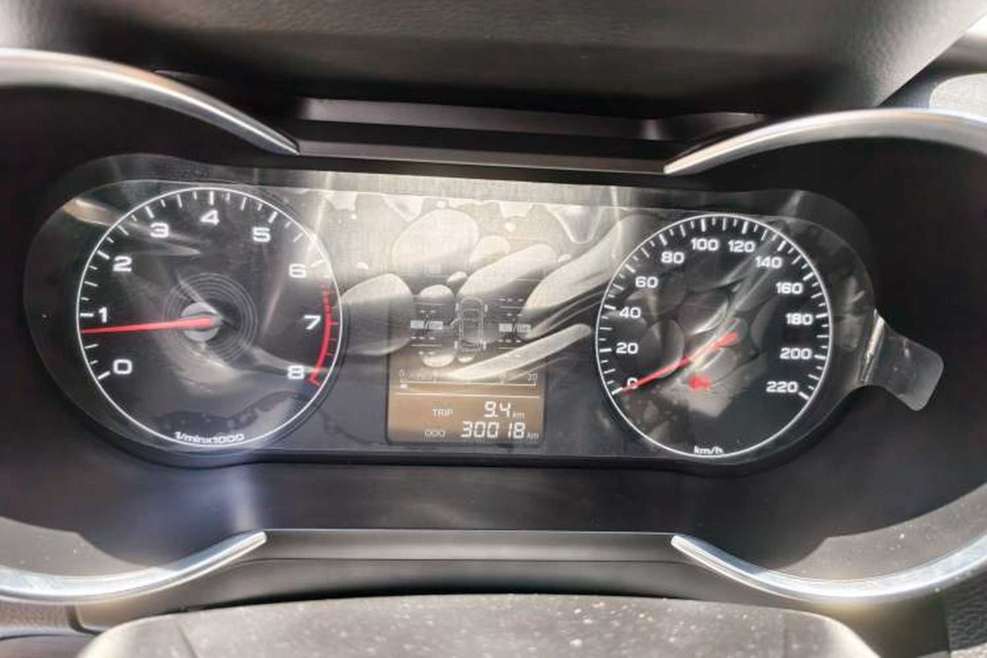 Used JETOUR X70M 2020 Revised 1.5T Manual Partner Version 5-Seater Odometer Close Up